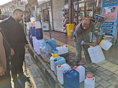 رفع سد معبر در شهر كتالم و ساداتشهر با پیگیری های همكاران خدمات شهر