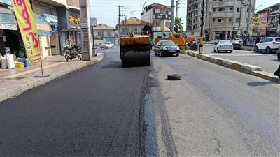 نهضت آسفالت در سطح شهر